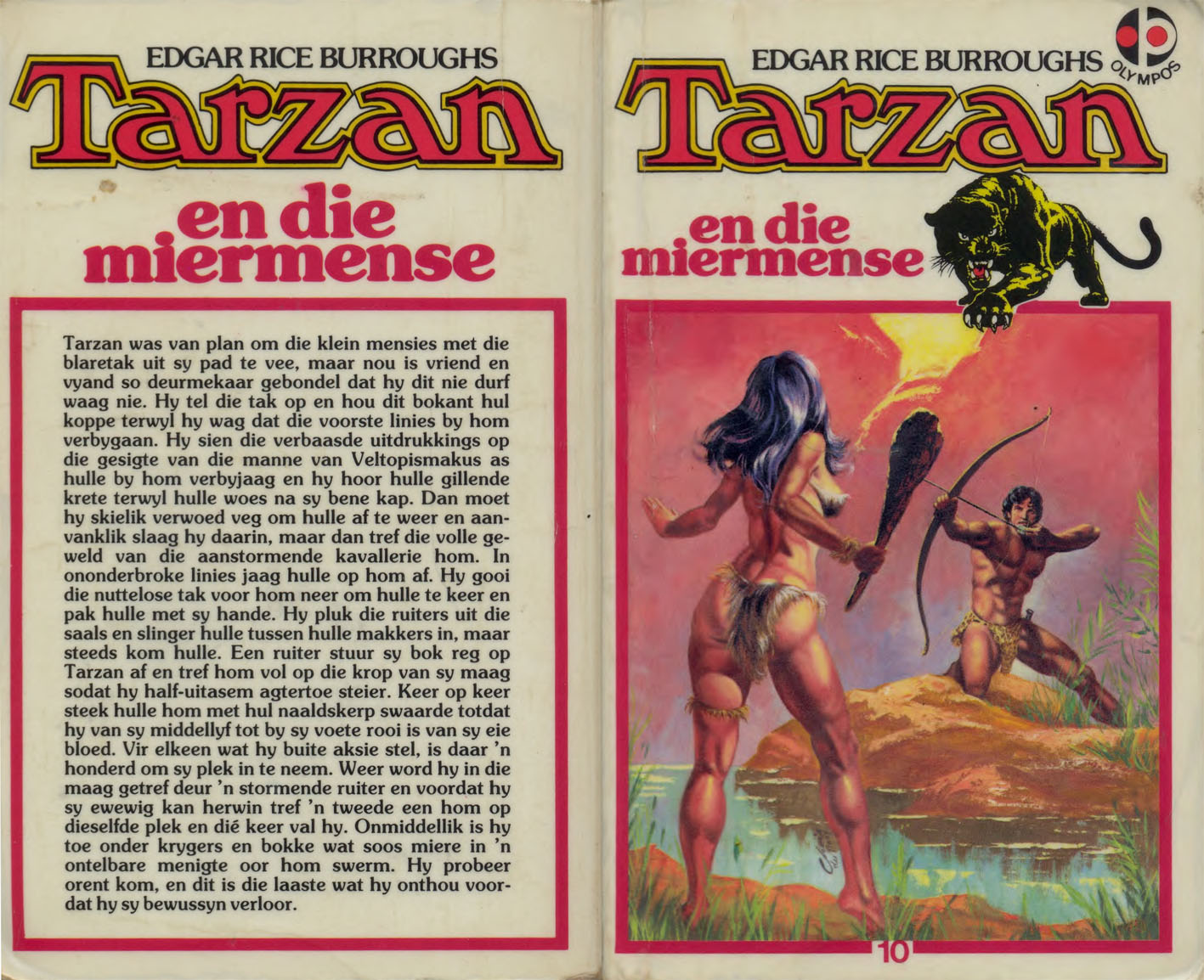 10. Tarzan en die miermense - Edgar Rice Burroughs (1985)